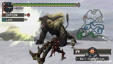 Monster Hunter Freedom Unite เห็นซีรีส์มาถึง PSP ซึ่งเป็นช่วงเวลาสำคัญสำหรับนักเล่นเกมชาวญี่ปุ่น - เครดิตภาพ: capcom