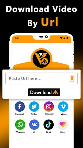 All Video Downloader - Social Video Downloader Tangkapan skrin 1