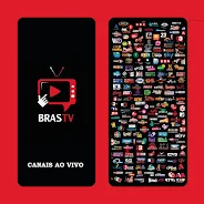 Canais TV ao vivo - TV Online Schermafbeelding 1