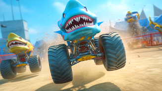 Crazy Monster Truck Stunts Schermafbeelding 0