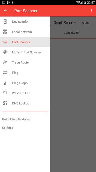 PortDroid Network Analysis Captura de tela 3