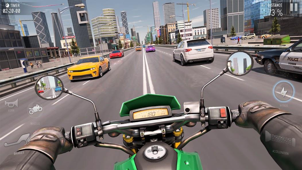 BRR: Moto Bike Racing Game 3D Mod স্ক্রিনশট 2