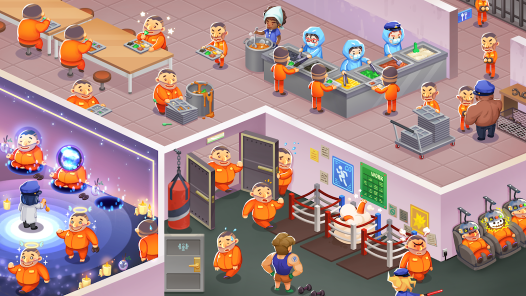 Idle Prison Tycoon Mod स्क्रीनशॉट 2