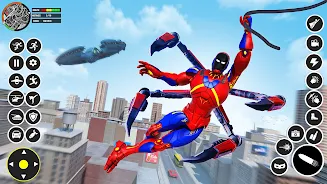 Spider Rescue- Rope Hero games Schermafbeelding 1