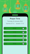 Auto Azan Alarm Prayer Times Captura de pantalla 0