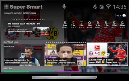 Super Smart TV Launcher Schermafbeelding 1