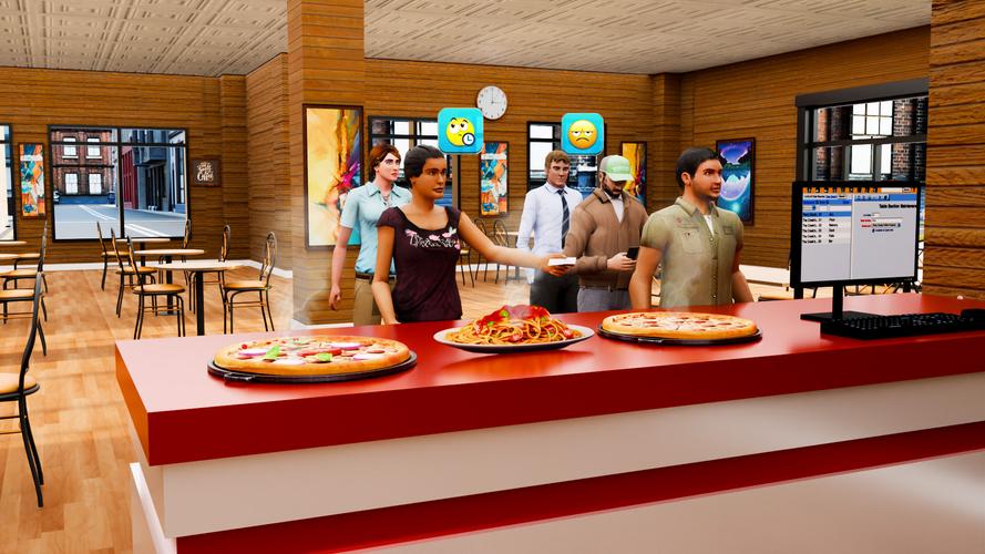 My Cafe World Owner Simulator Скриншот 1