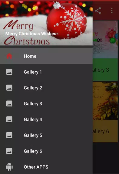 Merry Christmas Wishes Ảnh chụp màn hình 0