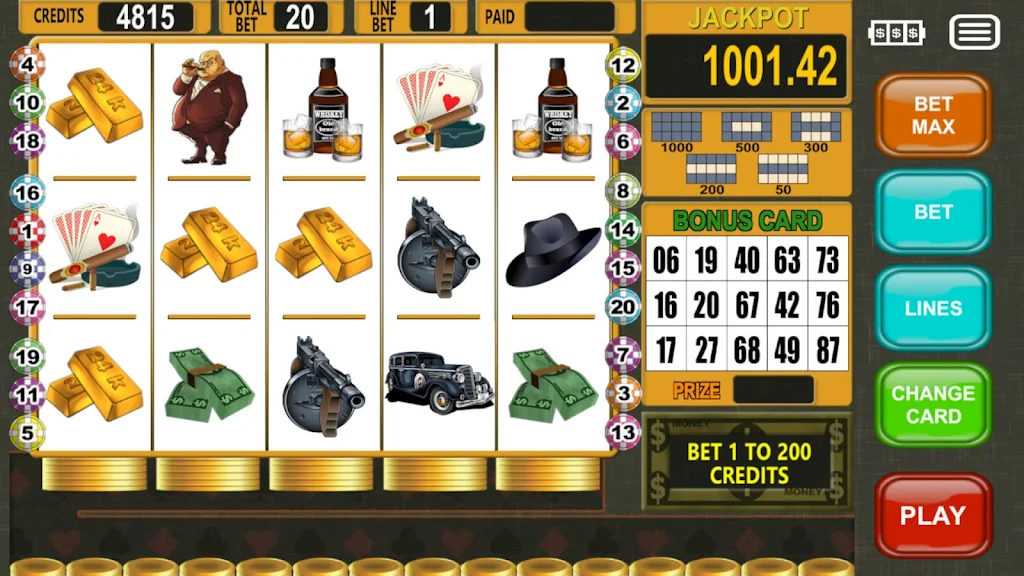 Money Mafia Slot Machine Ekran Görüntüsü 3