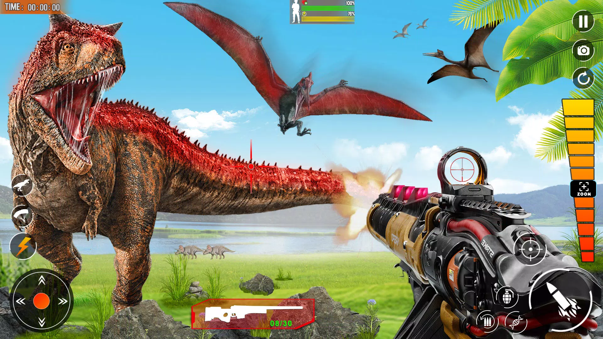 Wild Dinosaur Hunting Games Captura de pantalla 1