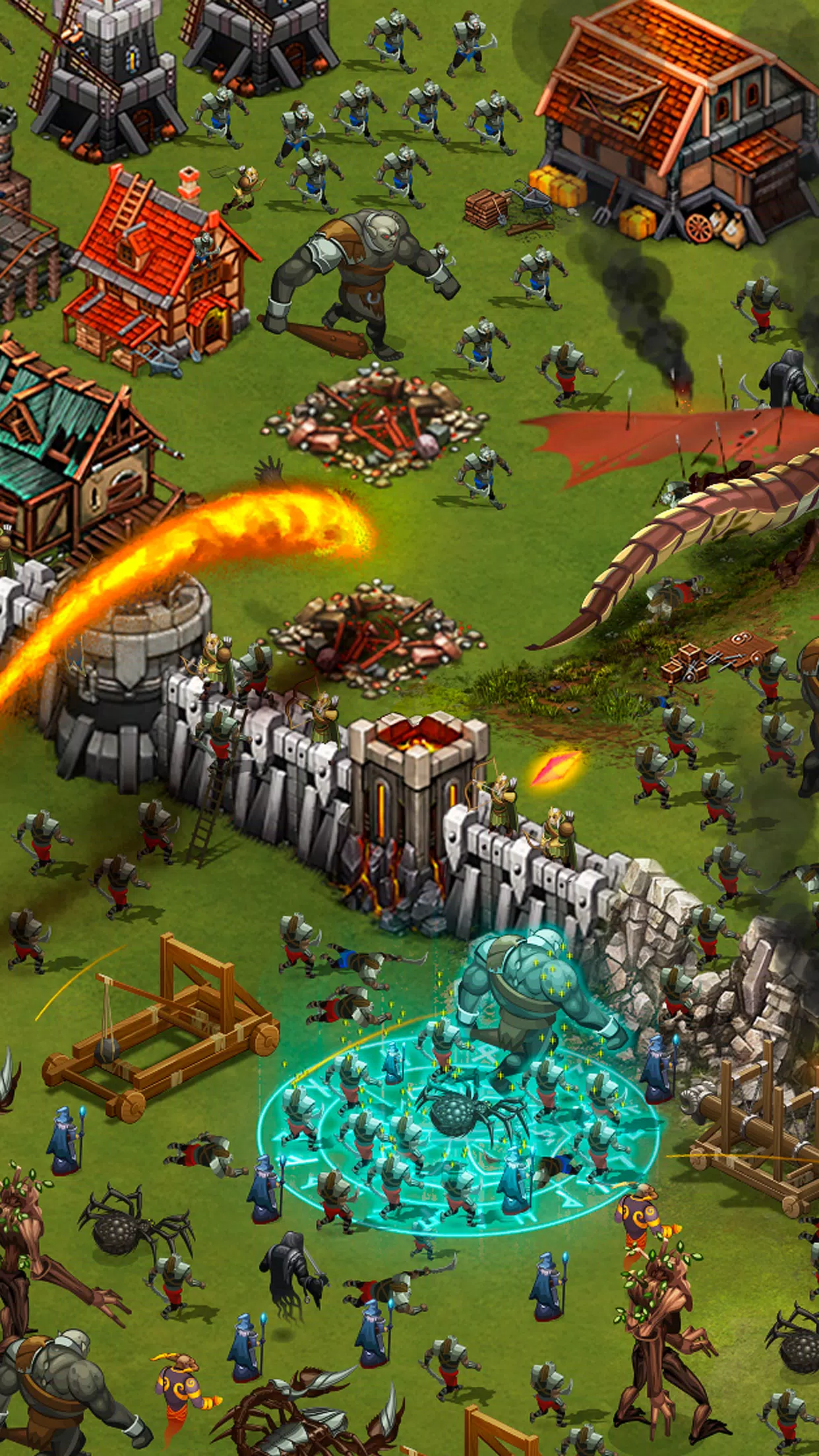 Throne Rush Capture d'écran 1