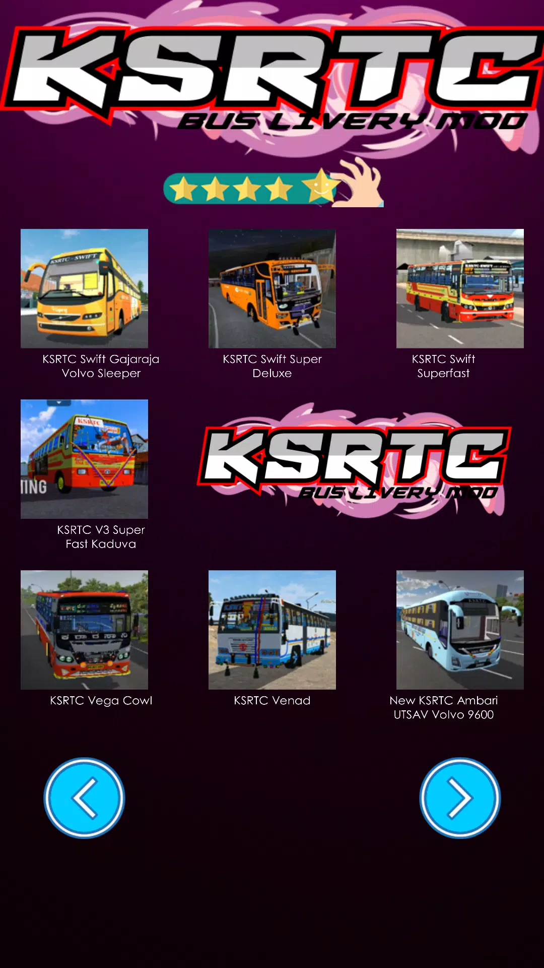 Ksrtc Bus Livery Mod Schermafbeelding 3