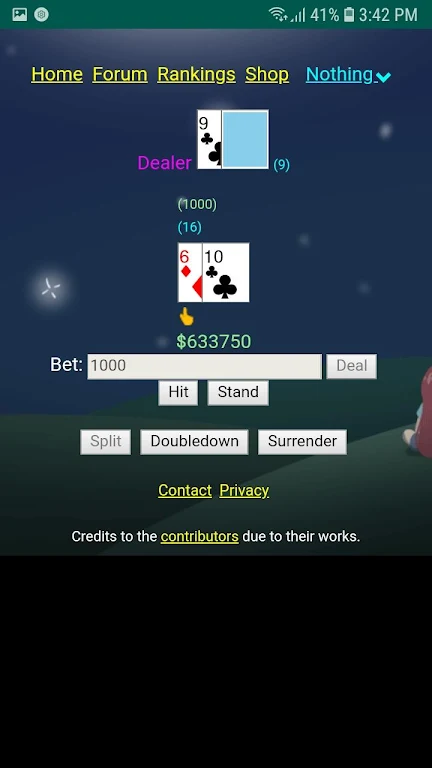 Blackjack Evolved স্ক্রিনশট 0