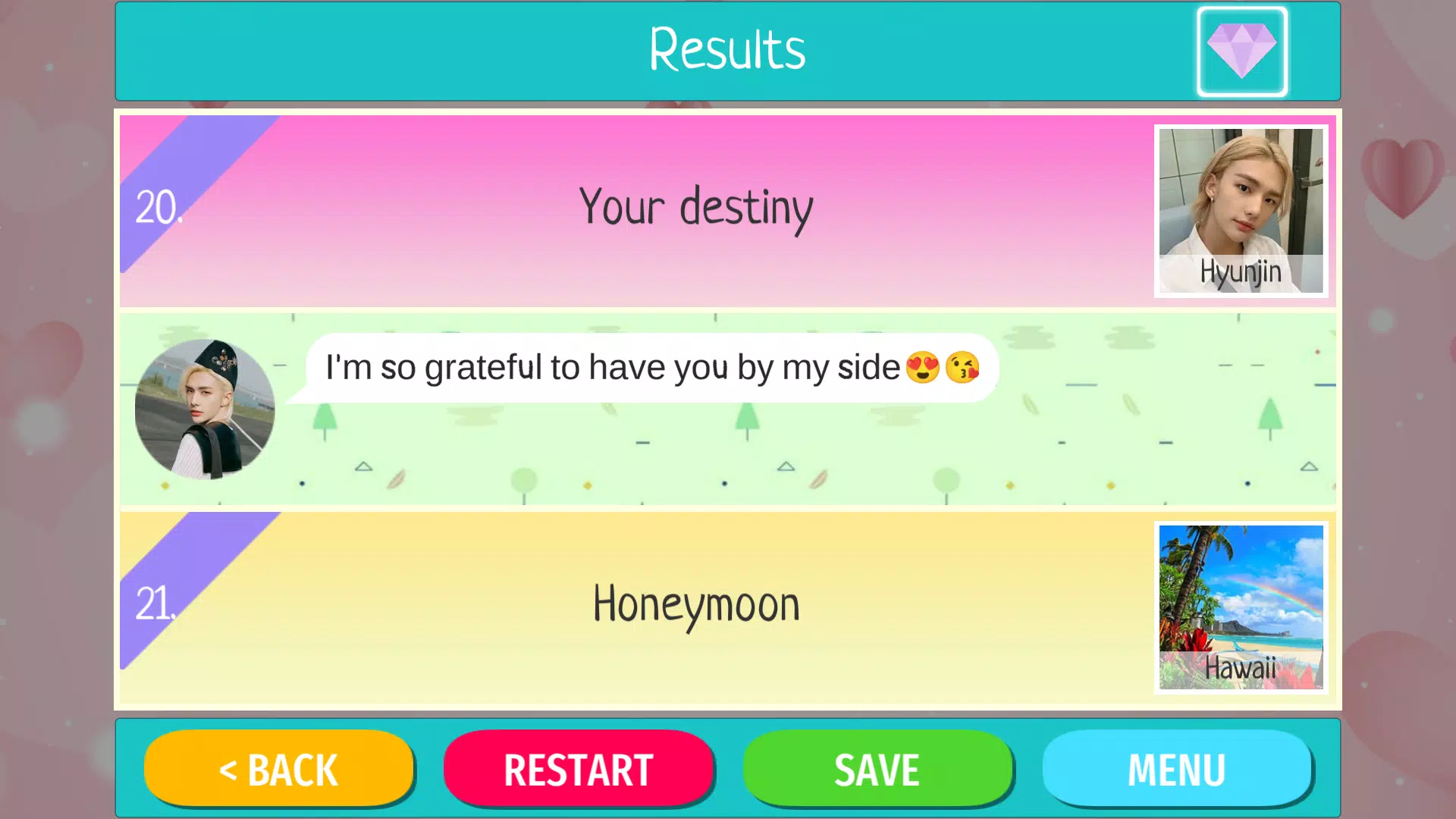 K-Pop Dating Game Screenshot 1