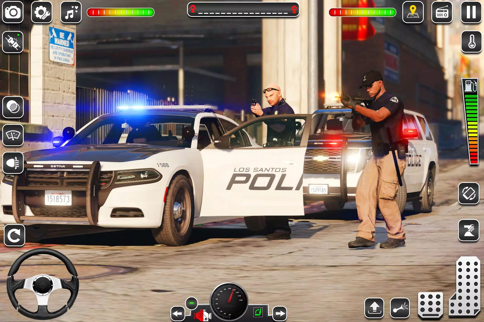 US Police Car Chase Game 3D スクリーンショット 2