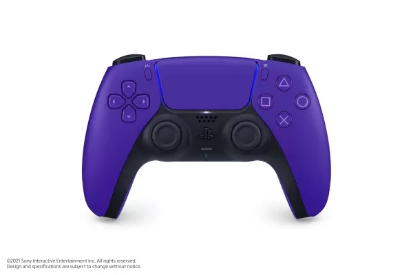 Galactische paarse dualsense -controller