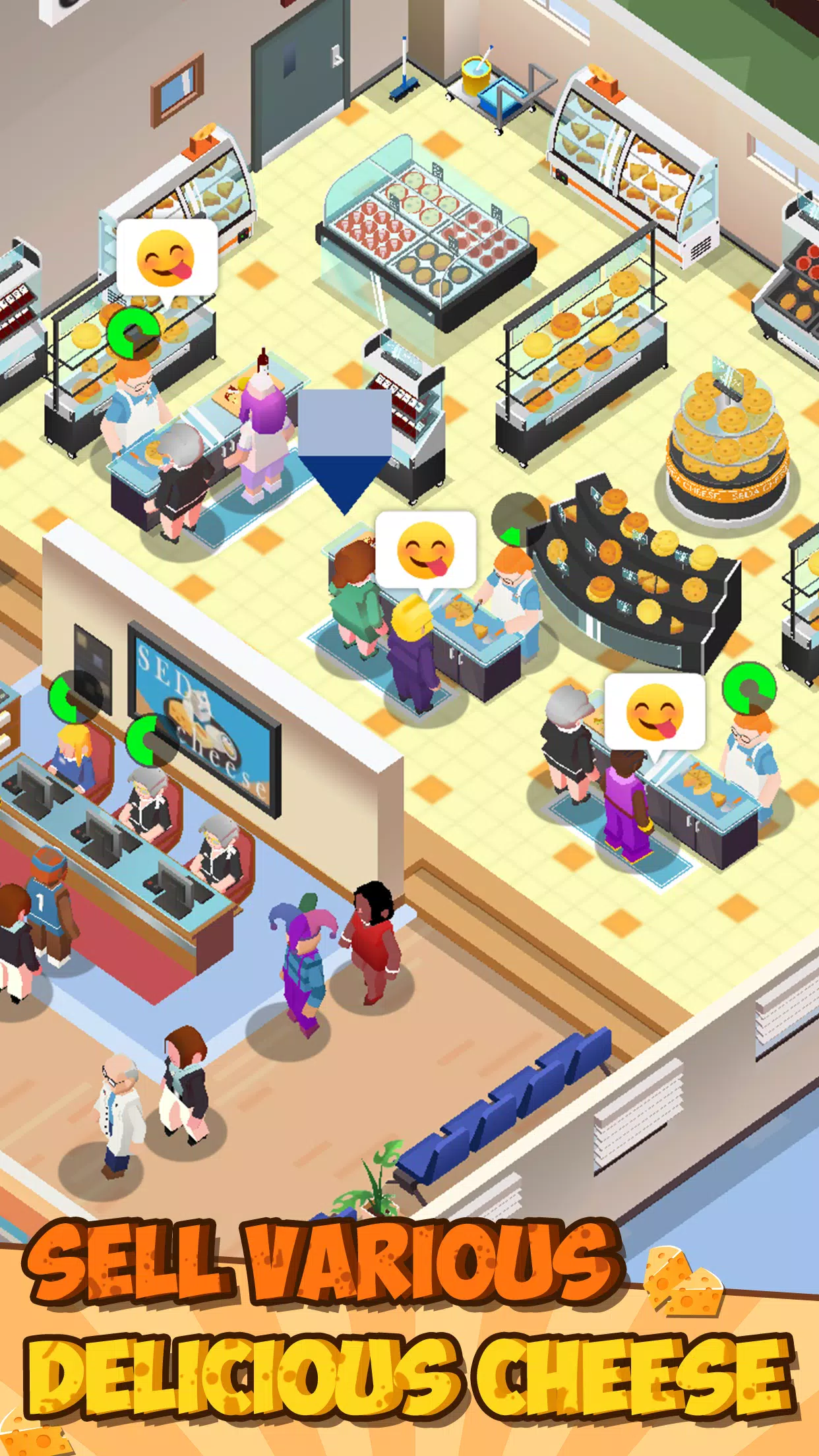 Idle Cheese Factory Tycoon ဖန်သားပြင်ဓာတ်ပုံ 2