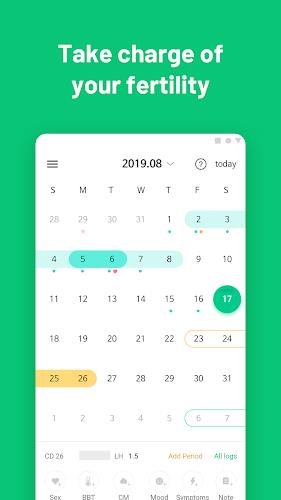 스마일리더 - 배란일 계산, 임신, 육아일기 Captura de tela 3