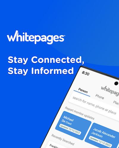 Whitepages - Find People स्क्रीनशॉट 0