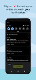 Notes - Pin to notification Screenshot 2