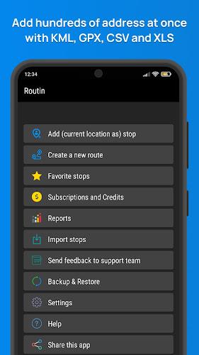 Routin Smart Route Planner Ảnh chụp màn hình 0