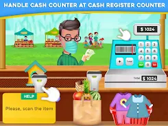 Grocery Shopping Cash Register 螢幕截圖 2