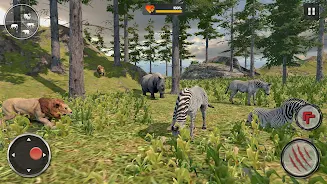 Schermata Wild Lion RPG Animal Simulator 0