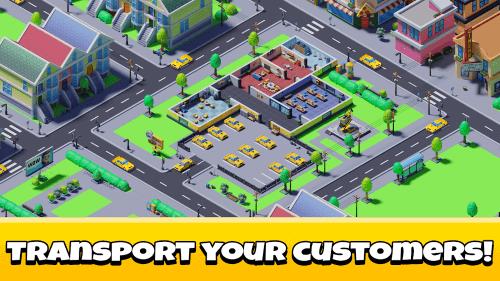 Idle Taxi Tycoon Скриншот 3