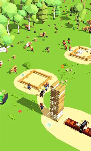 Lumber Empire: Idle Wood Inc Скриншот 2