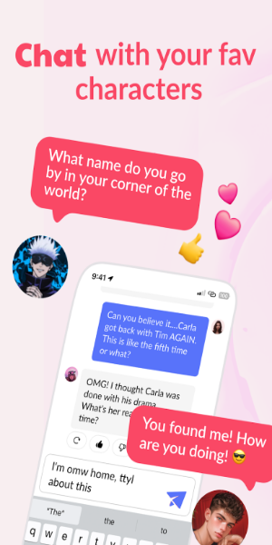 Ohai - Chat with AI Friends Скриншот 2