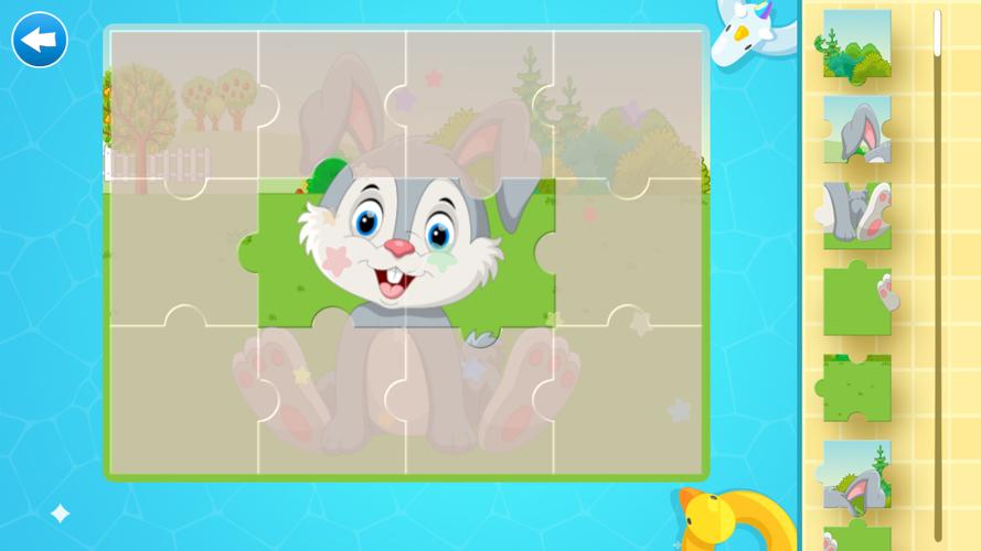Baby games - Baby puzzles 螢幕截圖 2