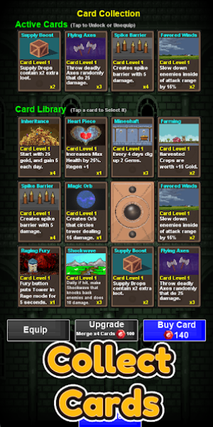 Lone Tower Roguelike Defense MOD Captura de pantalla 2