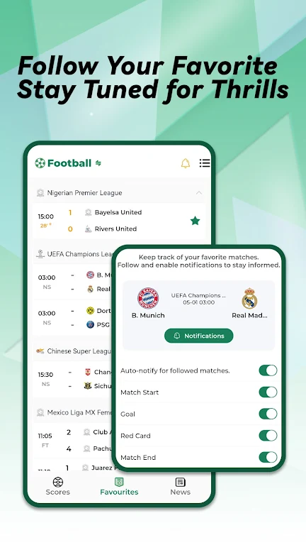 Xscorez - Euro Live Scores Captura de tela 2