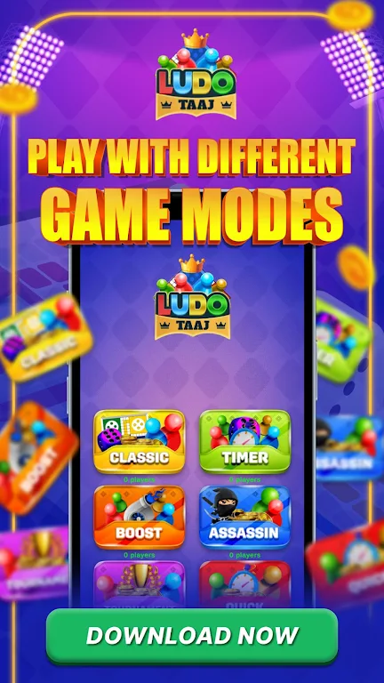 Ludo Taaj - Play Ludo & Win 스크린샷 1