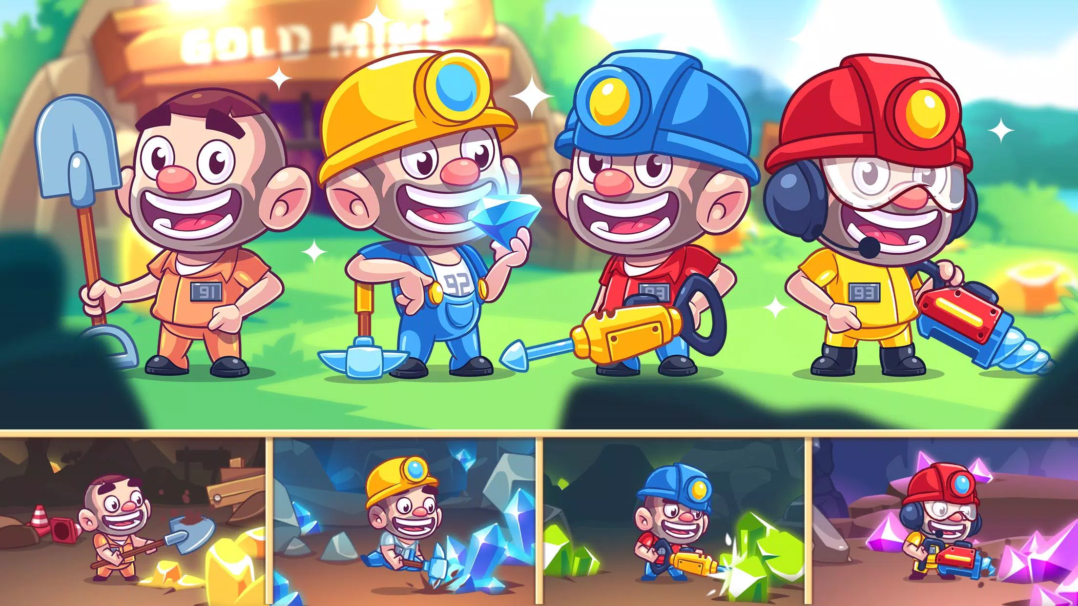 Idle Prisoner  Inc - Mine & Crafting Building ภาพหน้าจอ 1
