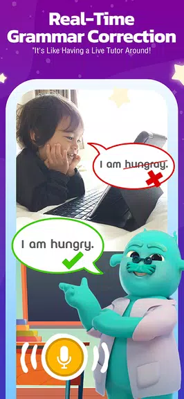 Galaxy Kids - Learning English Captura de pantalla 3