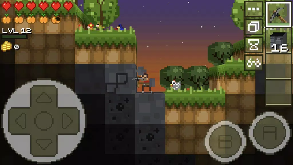 LostMiner: Build & Craft Game Schermafbeelding 0