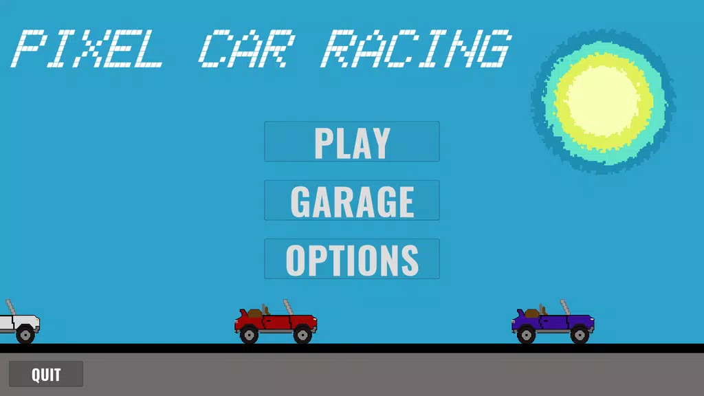 Pixel Car Racing Captura de tela 0
