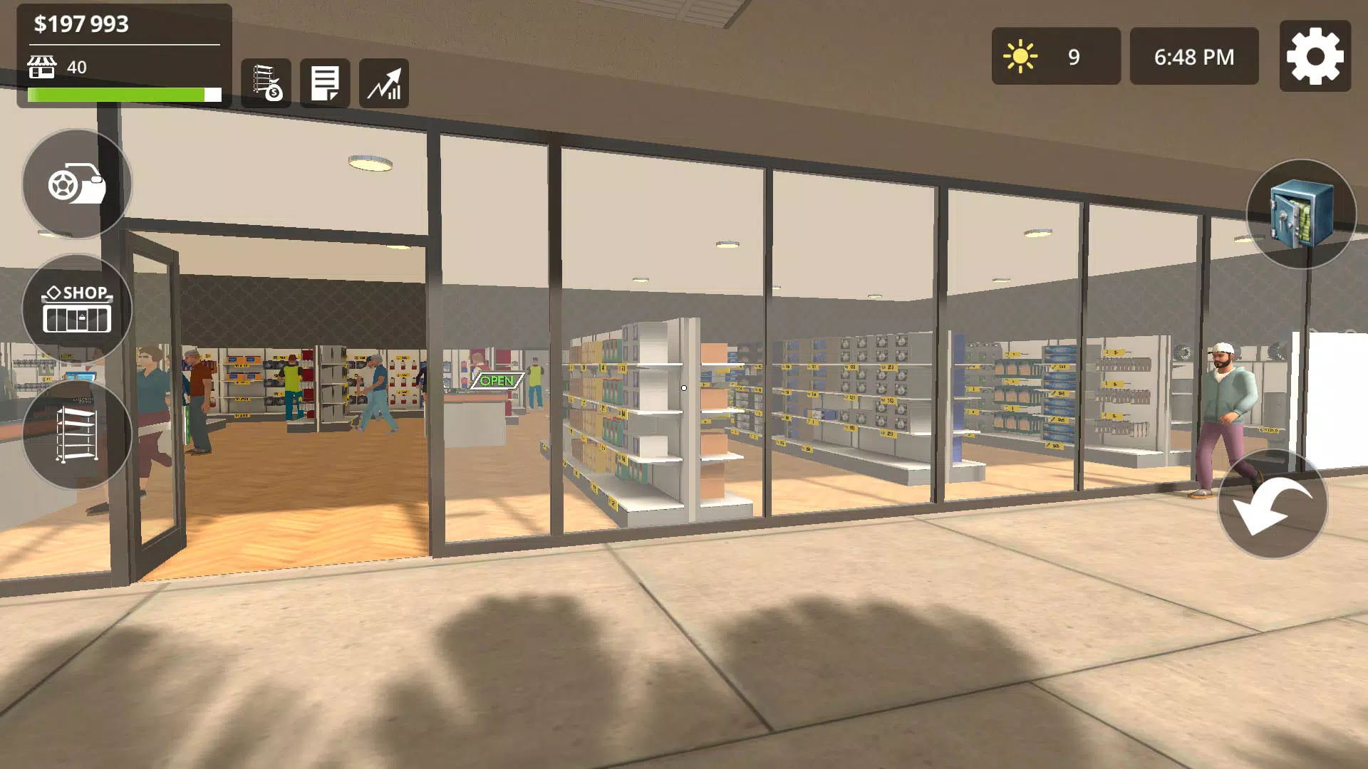 Auto Parts Store Simulator स्क्रीनशॉट 1
