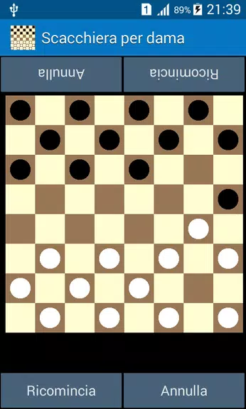 Italian Checkers - Dama Schermafbeelding 0