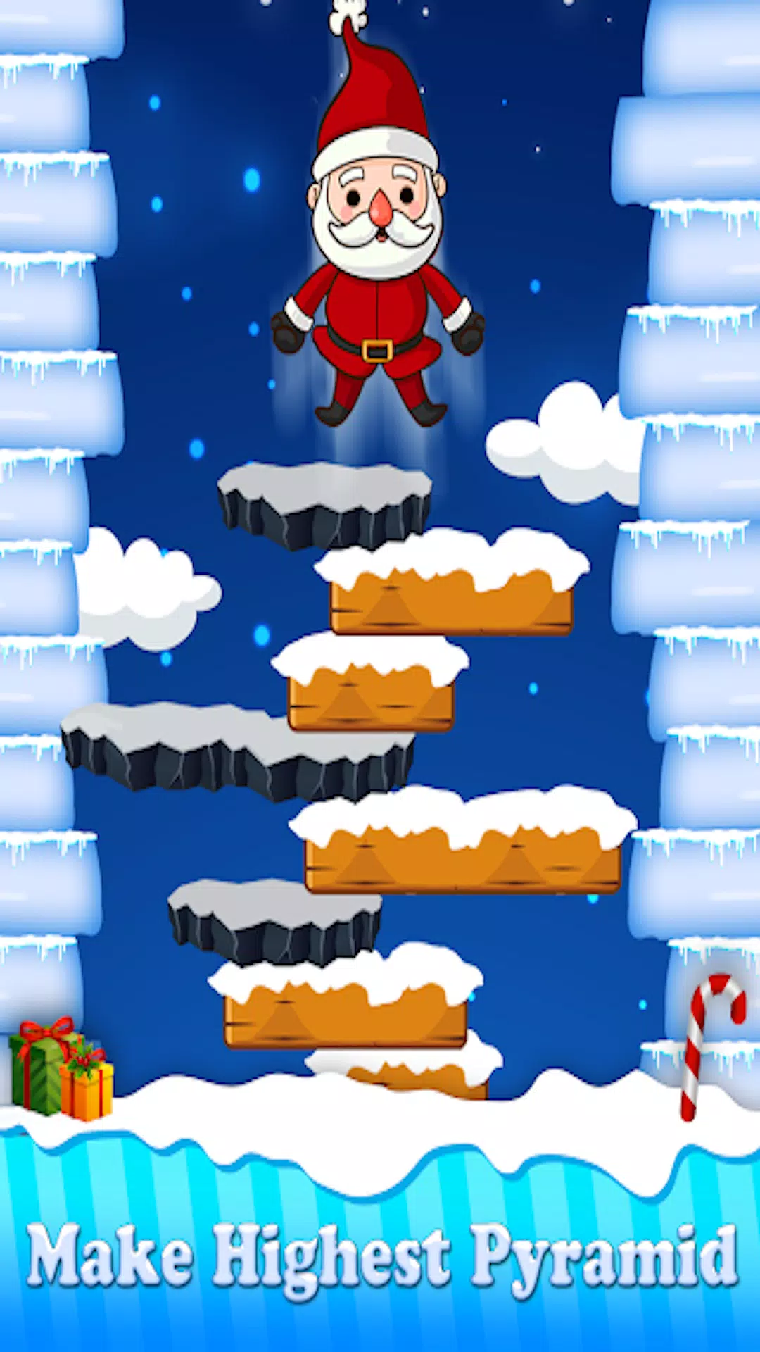 Christmas Game Santa Jump 2024 ภาพหน้าจอ 2