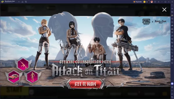 PUBG Mobile Attack on Titan Crossover Event - Earn Themed Rewards