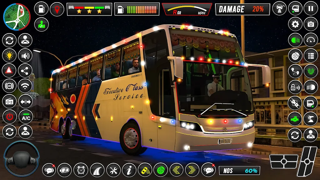 Bus Games 3D City Bus Driving Tangkapan skrin 3