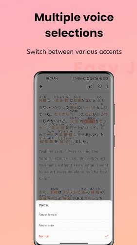 Easy Japanese - Read & Listen Capture d'écran 2