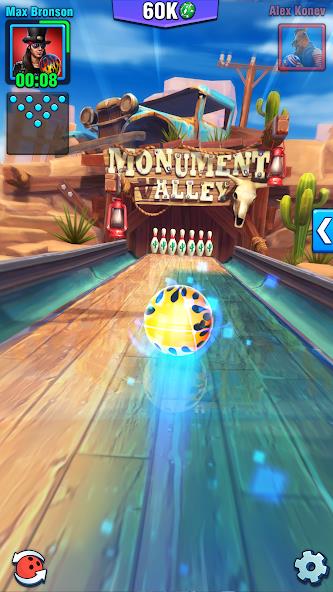 Bowling Crew — 3D bowling game Mod Screenshot 0