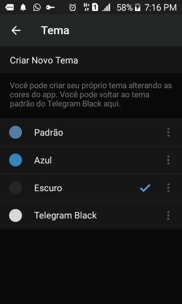 Telegram Black 螢幕截圖 3