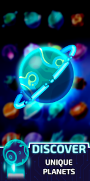 Idle Planet Miner 螢幕截圖 1
