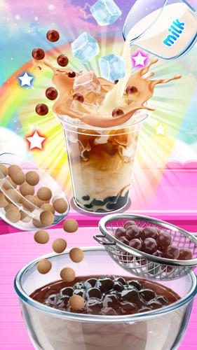 Schermata Unicorn Bubble Tea - Icy Drink 2
