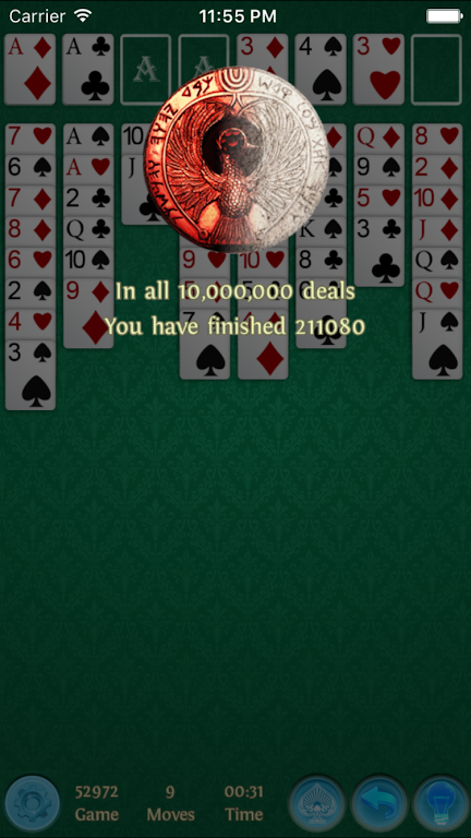 FreeCell Premium スクリーンショット 1