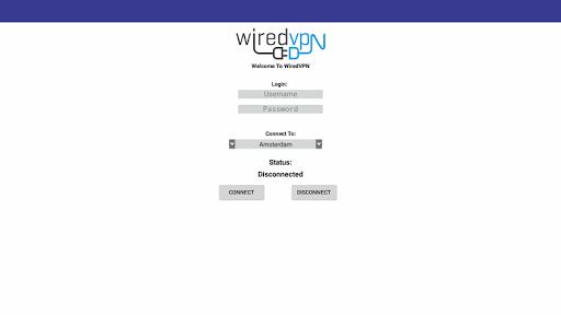 Wired VPN Client Schermafbeelding 1
